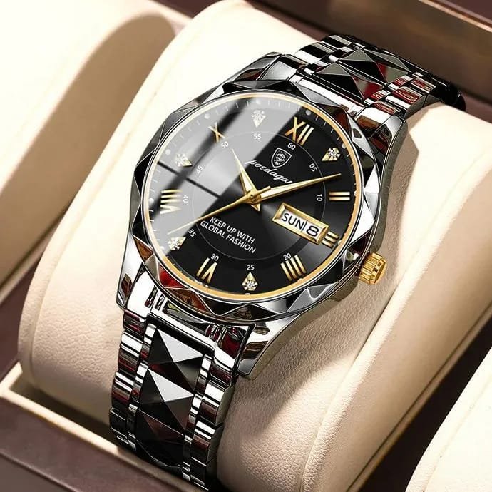 POEDAGAR 615 Men Watch For Sports Waterproof Luminous Stainless Steel